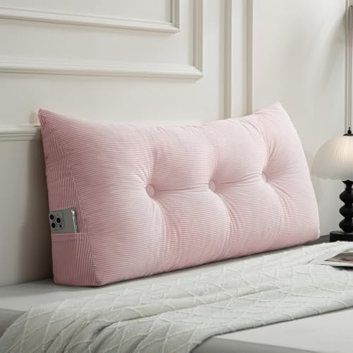 Gnostik Triangular Headboard Pillow Twin XL Dorm Bed Wedge Pillow by Unknown