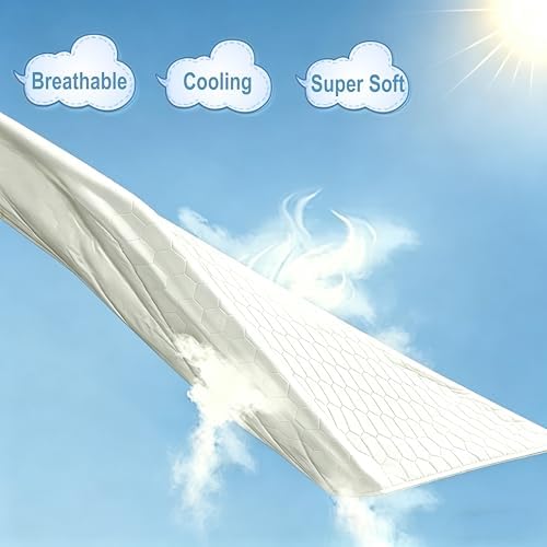 Quilted Waterproof Mattress Pad King - Image 7