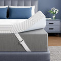 ELEMUSE 2 Inch Full Size Gel Memory Foam Mattress Topper, Washable Cover by ELEMUSE