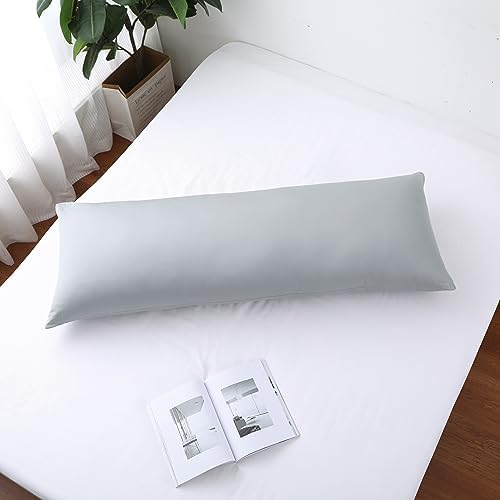 100% Egyptian Cotton Body Pillow Cover Long Pillow Case 600 Thread Count - Image 5