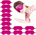 12PACK Silky Sleep Masks Satin Eye Mask Silk Eyes Cover by WJingYiJia