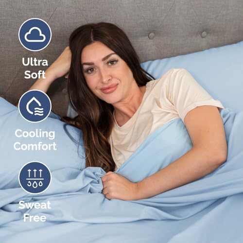 Short Queen Size 4 Piece Bed Sheet Set - Image 4