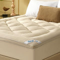 BEDLORE King Mattress Topper, Thick Pillow Top Bed Cover Soft Mattress Pad by Bedlore