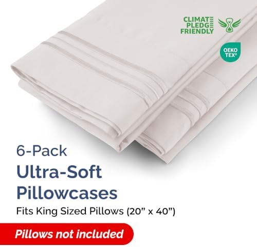 King Pillow Cases Set of 6 - Image 2