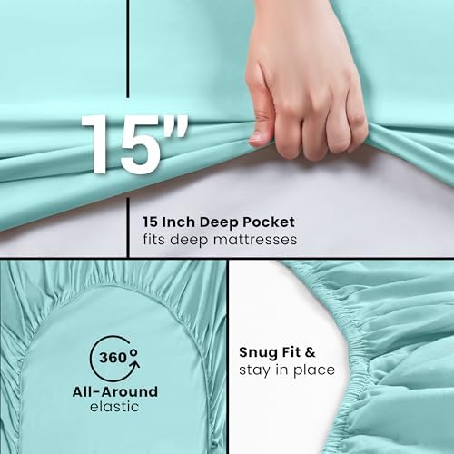 Utopia Bedding Twin XL Fitted Sheets - Image 6