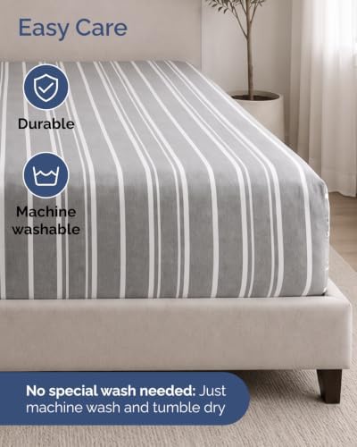 CGK Linens 2 Pack Extra Deep Twin XL Fitted Sheets - Image 6
