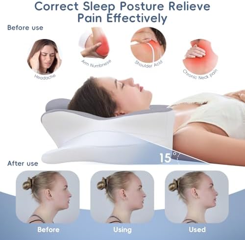 Cervical Neck Pillow, Memory Foam Pillow - Image 7