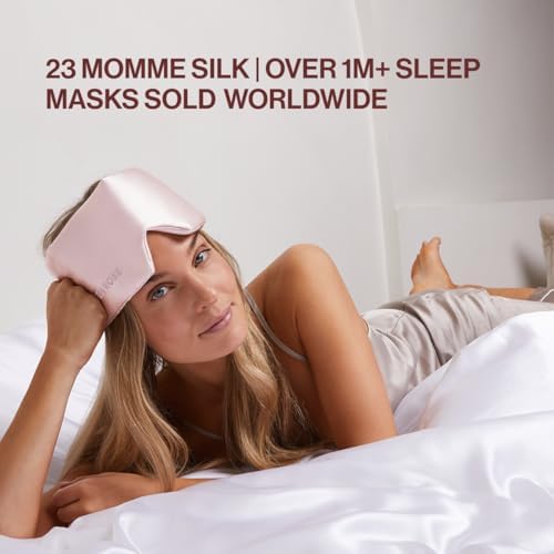 Dore & Rose Deep Sleep Mask, 100% Pure Silk Eye Mask - Image 2