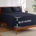 Bedsure Deep Pocket Full Size Bed Sheets Set by BEDSURE