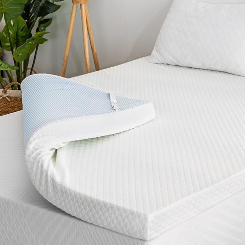 EGOHOME 2 Inch Full Memory Foam Mattress Topper by Unknown