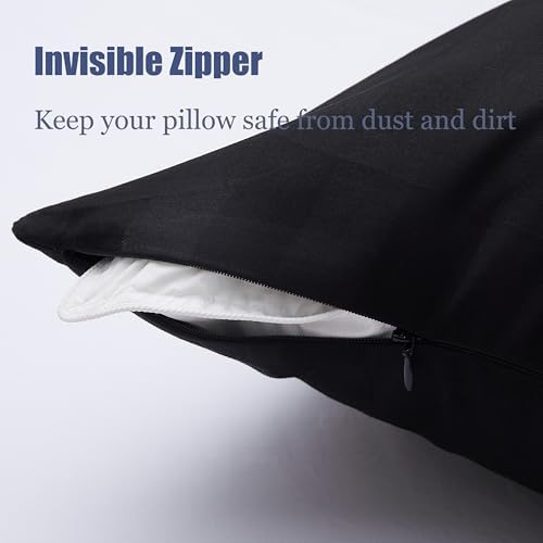 100% Cotton Zippered Pillow Protectors Queen Size - Image 3