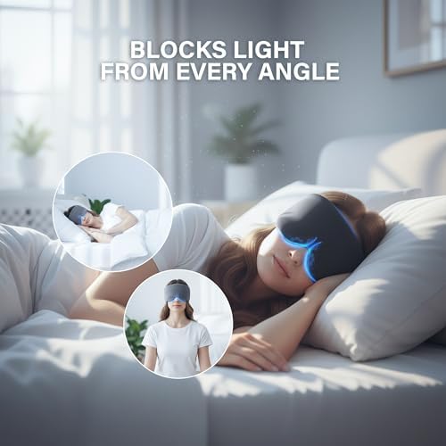 Cotton Sleep Mask for Side Sleepers - Image 2