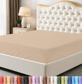Queen Fitted Sheet, Ultra Soft Fits Up to 15 Inch Deep Pocket by UTOPIABEDDING