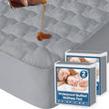 Twin Mattress Protector Pad Waterproof Quilted Mattress Cover by SpringspiritBedding