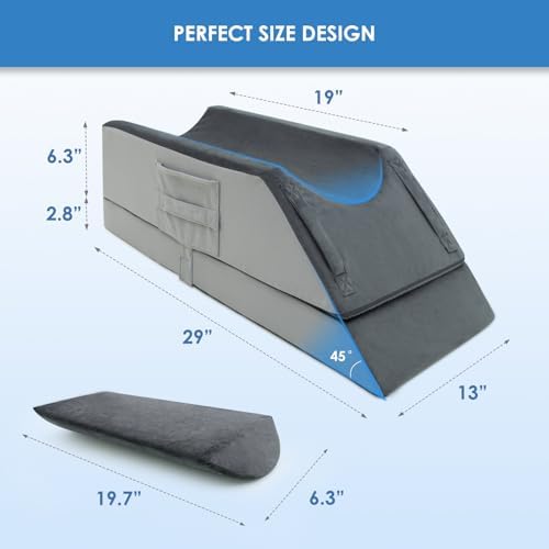 Kehangte Leg Elevation Pillows for After Surgery, Wedge Pillow, Knee Pillows - Image 3