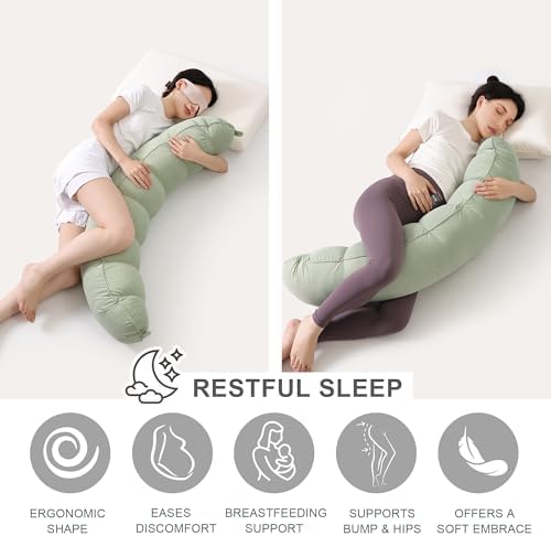Peallow – Long Round Body Pillow - Image 5