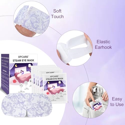 XPCARE 32 Pack Steam Eye Mask Disposable - Image 6