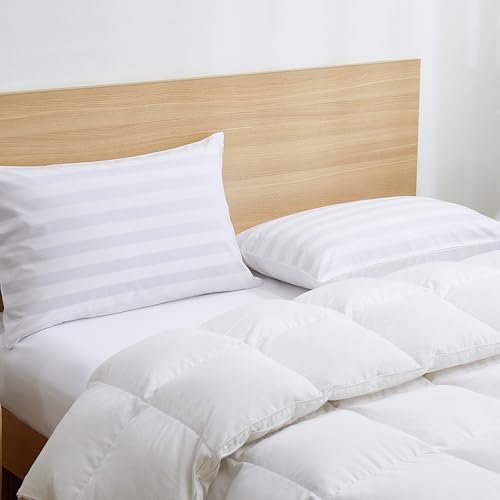 100% Cotton Zippered Pillow Protectors King Size - Image 2