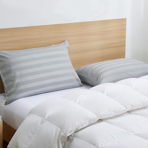 100% Cotton Zippered Pillow Protectors King Size - Image 4
