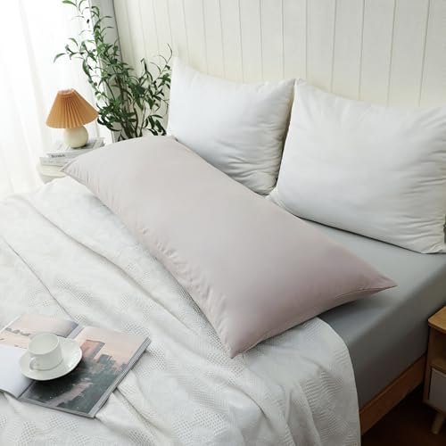 100% Cotton Zippered Body Pillow Protectors 1 Pack - Image 4
