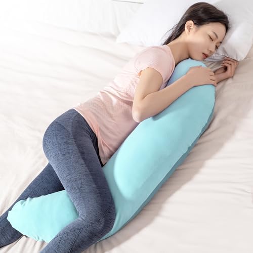 BYRIVER 43" Mint Green Cooling Side Sleeping Body Pillow by BYRIVER