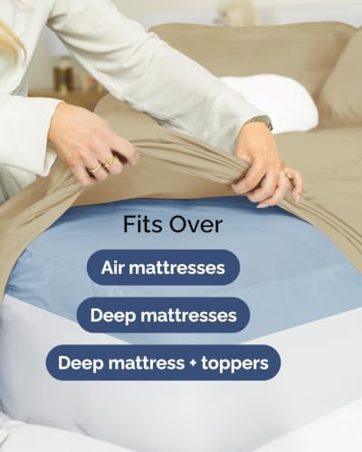 Extra Deep Flex Top Split Head King Sheet Set - Image 6