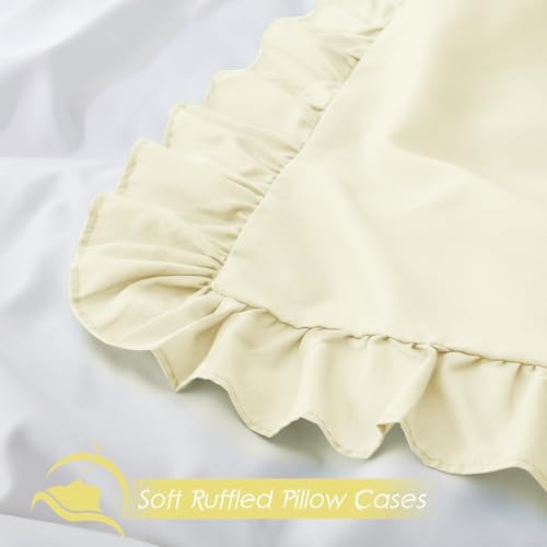 Ruffled Pillow Cases, King 20"x36" - Image 4