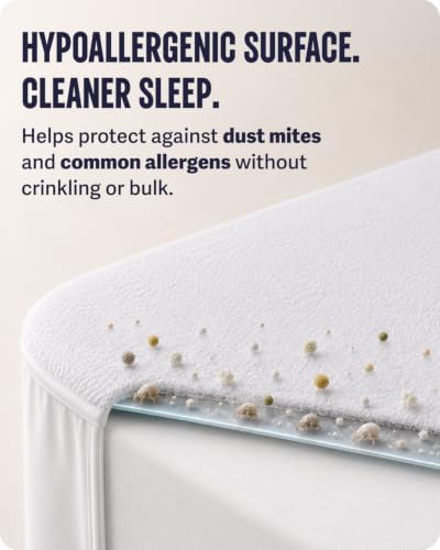 SafeRest Waterproof Twin XL Size Mattress Protector - Image 6