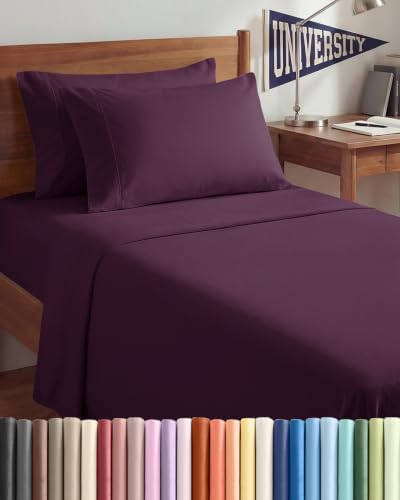 Twin 4 Piece Bed Sheet Set by CGKUnlimited