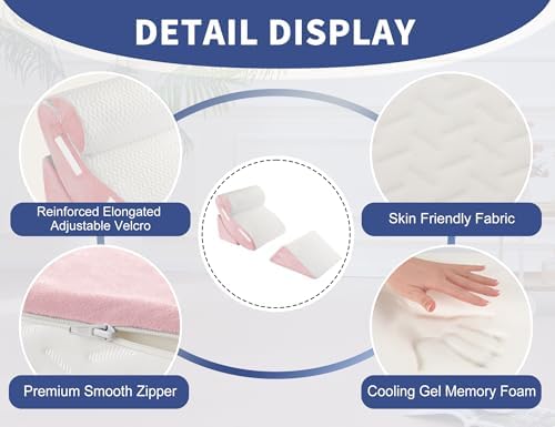 WSOFRLAC 4PC Geriatric Wedge Pillow System - Image 4