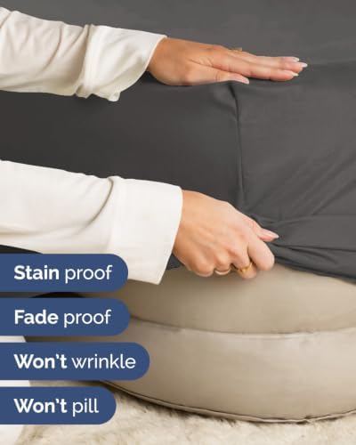 CGK Linens 2 Pack Extra Deep Cal King Fitted Sheets - Image 5