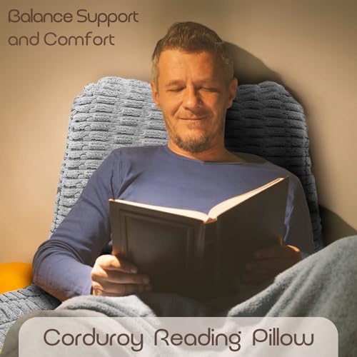 Reading Pillows for Bed Back Rest Pillow for Sitting up - Image 2
