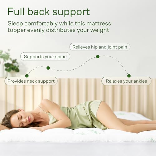 Niagara Sleep Solution Full Ultra Soft Mattress Topper — Back Pain Relief - Image 4