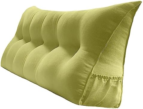 Peachwell Handmade Headboard Pillow-King Size Wedge Support Large Bolster by PEACHWELL