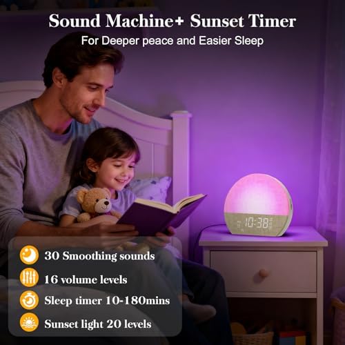 KEPLUG Sunrise Alarm Clock Sound Machine - Image 5