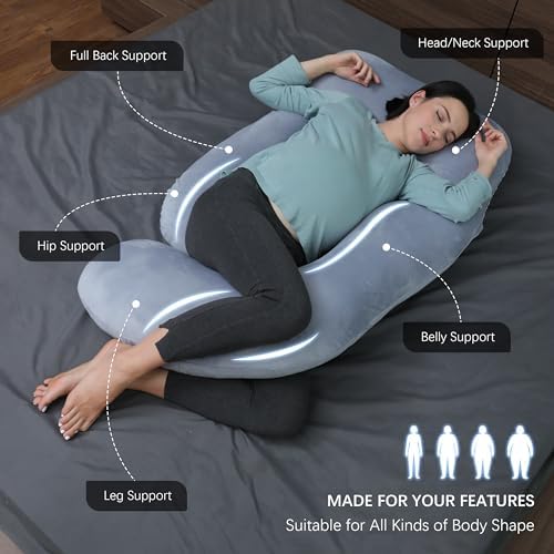 MOON PARK Pregnancy Pillows for Sleeping - Image 2