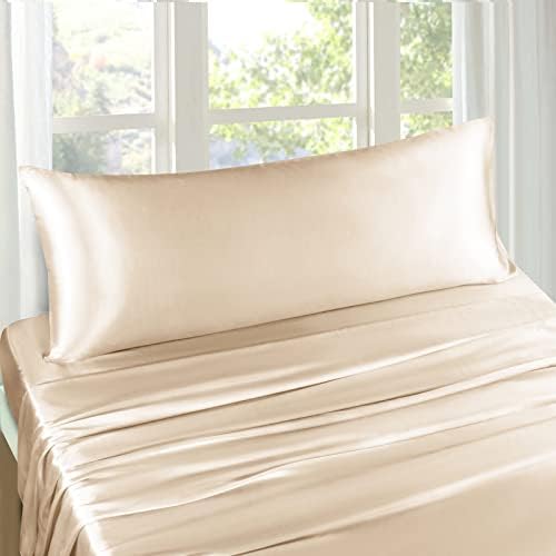 TREELY 1 Pack Satin Pillow Covers 20x48 Inches - Image 3