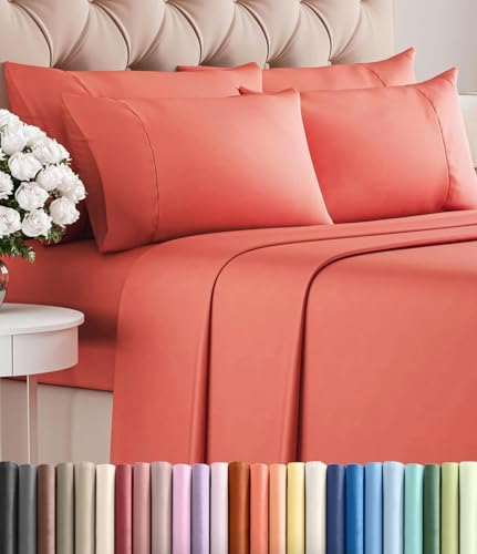 King 6 Piece Bed Sheet Set by CGKUnlimited
