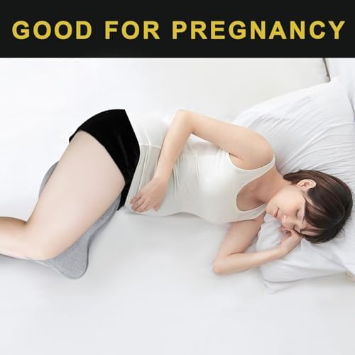 Long Knee Pillow for Side Sleepers Separates Full Thighs for Alignment - Image 7