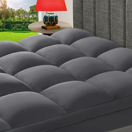 Cal King Mattress Topper, 900 GSM High-Fill Design, Fuller & Plusher Feel by CHOKIT