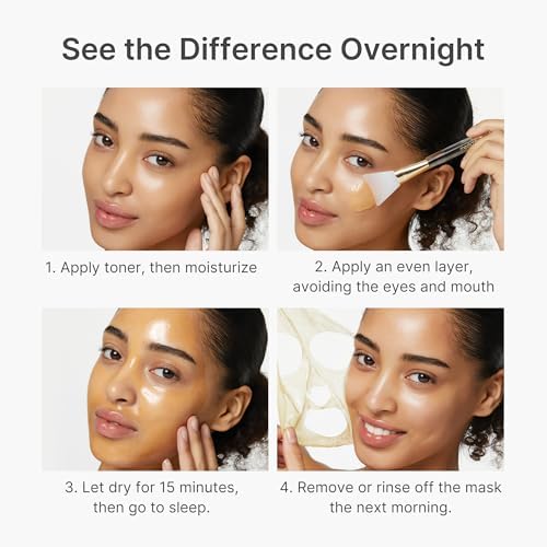 medicube Wrapping Mask Kojic Acid Turmeric- Overnight Peel Off Facial Mask - Image 6
