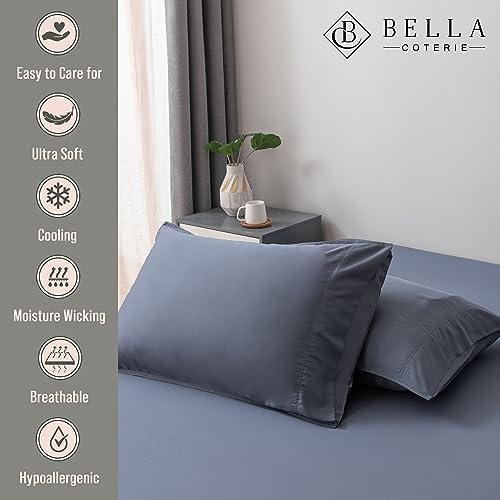 Bella Coterie | Luxury Bamboo Viscose King Size Pillowcase Set - Image 2