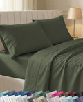 California Design Den 100% Cotton Sateen California King Bed Sheets Set by CaliforniaDesignDen