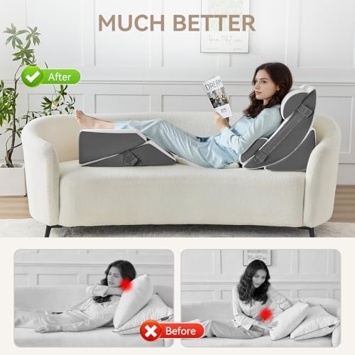 Yojoker 9PCS Orthopedic Bed Wedge Pillow Set - Image 2