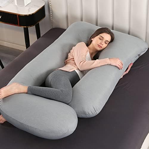Elover U Shaped Pregnancy Pillow, Full Body Maternity Support - Image 5