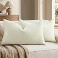 decorUhome Chenille Decorative Throw Pillow Covers 12x20 Set of 2 by decorUhome