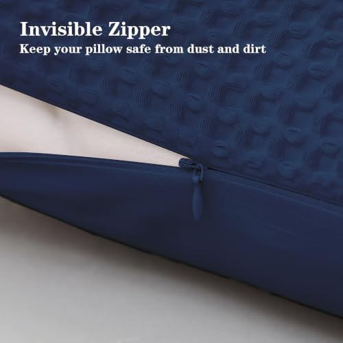 100% Cotton Waffle Weave Body Pillowcase 1 Pack - Image 3