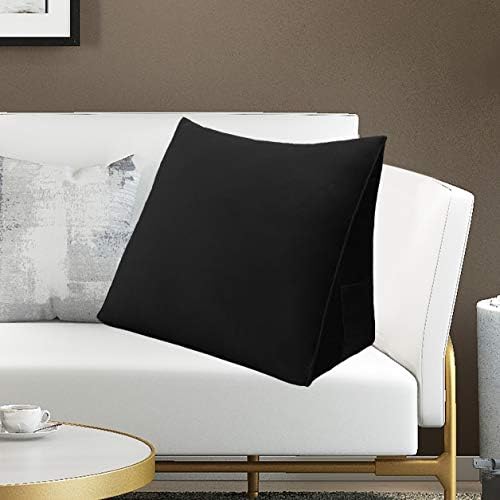 Small Triangular Reading Pillow Bed Wedge Headboard Pillow, Back Support Pillow - Image 2