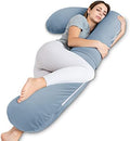INSEN Pregnancy Pillow for Sleeping, Body Pillow for Pregant Women, L Shaped by INSEN