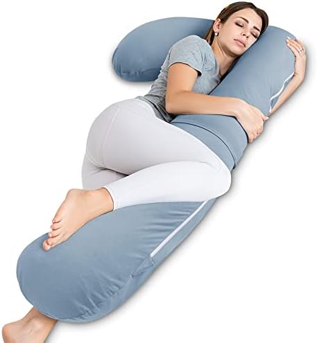 INSEN Pregnancy Pillow for Sleeping, Body Pillow for Pregant Women, L Shaped by INSEN